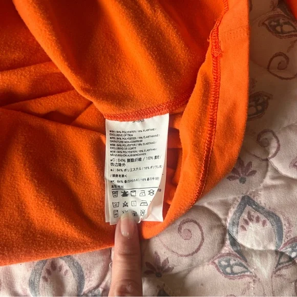 Arc'teryx Aptin Zip Hoody Men’s outdoor bright colored 1/2 zip SZ M - Picture 6 of 9